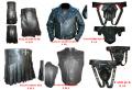 New Leather in stock now: kilts, jackets, waistcoats, jock-straps.